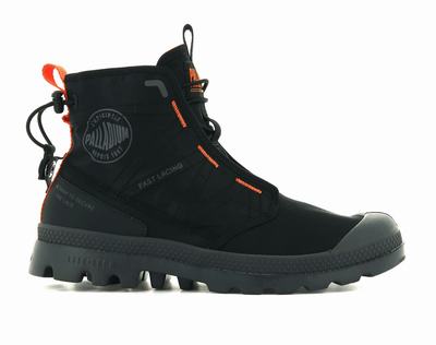 Botas Palladium PAMPA TRAVEL LITE Mujer Negras | Costa Rica-70938